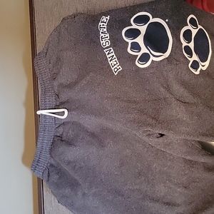 Penn state open bottom sweatpants with pockets